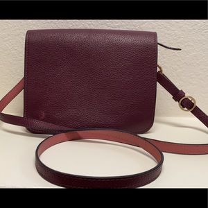 Broadgate Crossbody Bag Mulled Wine/ burgundy